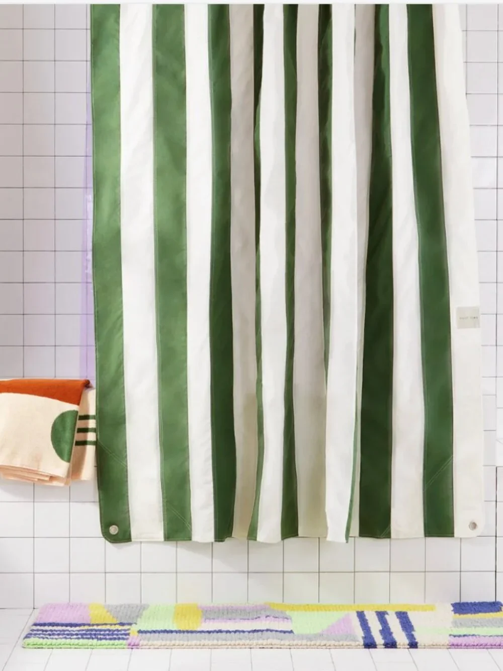 Quiet Town Recycled Bath Rug